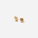 Sapphire Bean Earrings