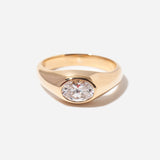 Oval Soft Signet Ring