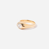 Oval Soft Signet Ring