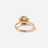 1.60 ct Mint Green Radiant Sapphire Jacey Ring