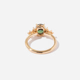 2.03 ct Green Oval Sapphire Julia Ring