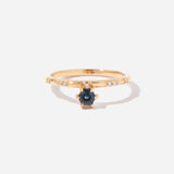 Hexagon Sapphire Thea Ring