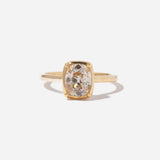 1.51 ct Old Mine Cushion Diamond Tableau Solitaire