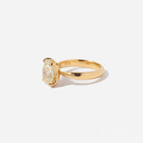 3.06 ct Old Mine Cushion Petal Solitaire