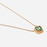 0.65 ct Green Tourmaline Mabel Necklace