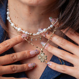 Bone Chain Link Necklace