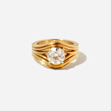 1.60 ct Round Diamond Cleo Ring