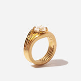 1.60 ct Round Diamond Cleo Ring