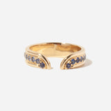 Blue Sapphire Klein Ring
