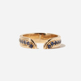 Blue Sapphire Klein Ring