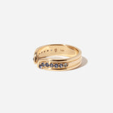 Blue Sapphire Klein Ring