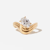 1.25 ct Lab-Grown Oval Diamond Amada Ring
