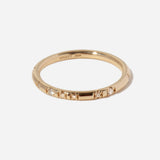 Scattered Diamond Eternity Band
