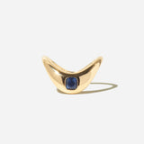 Petite ZAHA Blue Cushion Sapphire