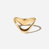 Petite ZAHA Halo Oval Diamond