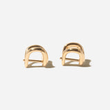 ZAHA Plain Gold Earrings