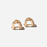 ZAHA Champagne Diamond Earrings