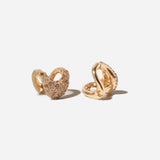 ZAHA Champagne Diamond Earrings