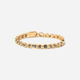 Sapphire Bezel Tennis Bracelet