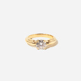 1.02 ct Lab-Grown Round Diamond Arcos Ring