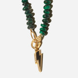 Malachite Beaded Necklace
