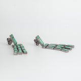 Chrysoprase Paintbrush Fringe Earrings