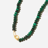Malachite Beaded Necklace