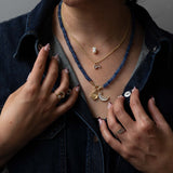 Kyanite Beaded Necklace