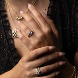 1.24 ct Oval Sapphire Minimalist Rise Ring