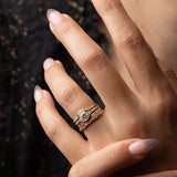 Diamond Cushion Deco Ring