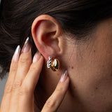 Polished Princesse Hoops