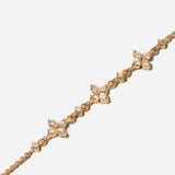 Quad Diamond Station Bracelet