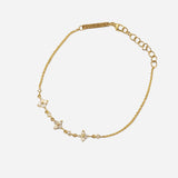Quad Diamond Station Bracelet