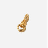 Skeleton Hand Charm Holder with Diamonds