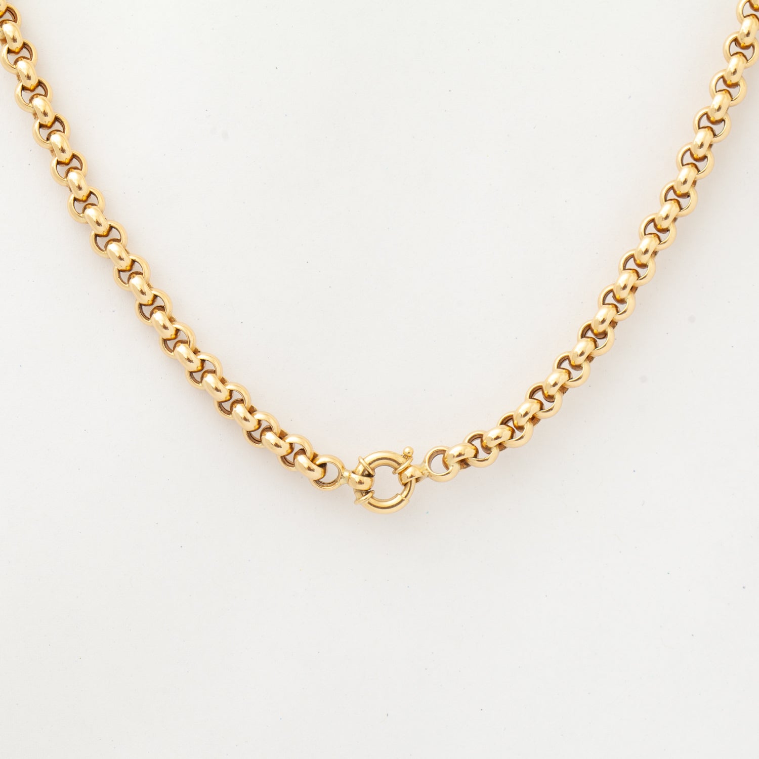 Chunky Rolo Chain Necklace – No.3