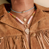 Mini Gold Guitar Pick Pendant