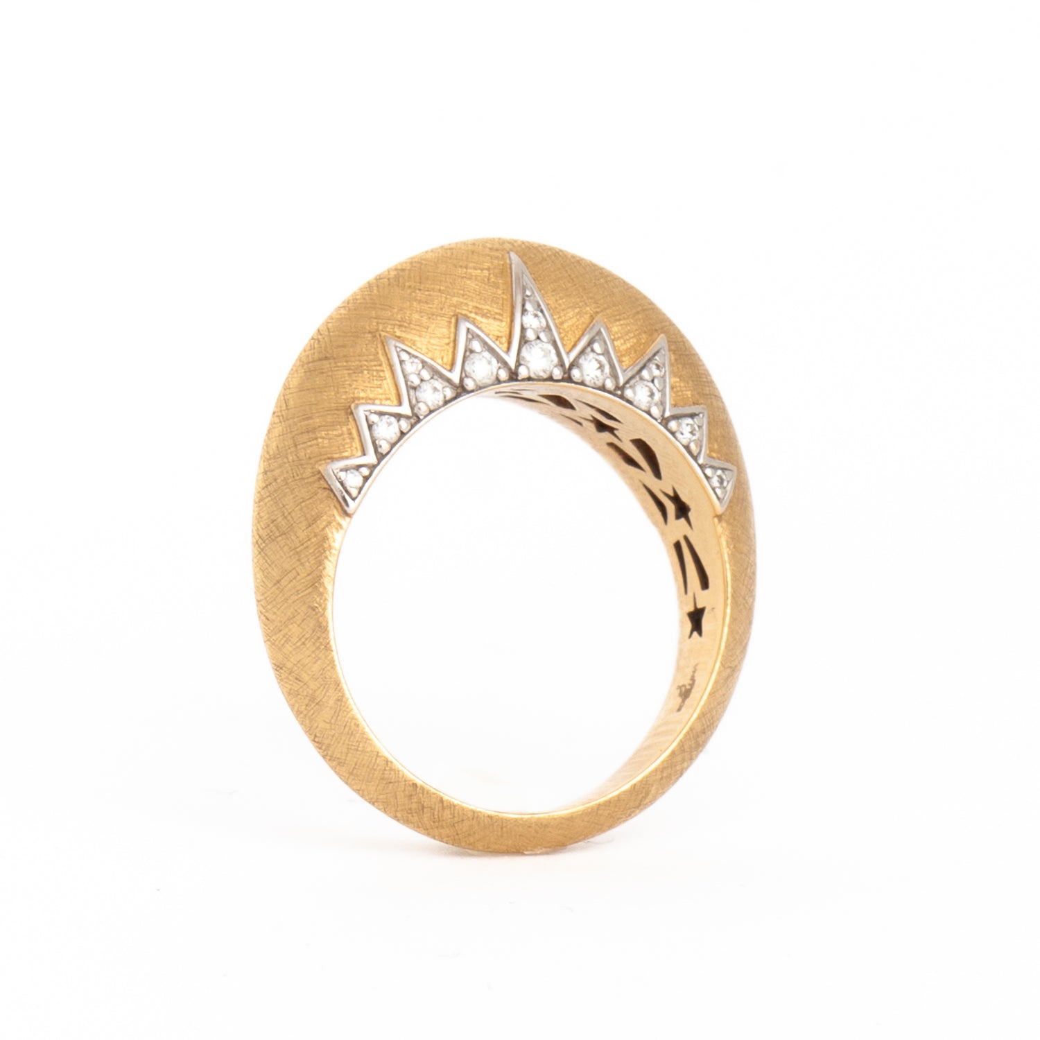 Gemopia Fashion 14K Solid Gold Crown Shape with Virgin Mary Fashion Jewelry  Ring - China Ring and 925 Silver price | Made-in-China.com