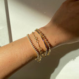 Premier Amigos Mixed Diamond Tennis Bracelet