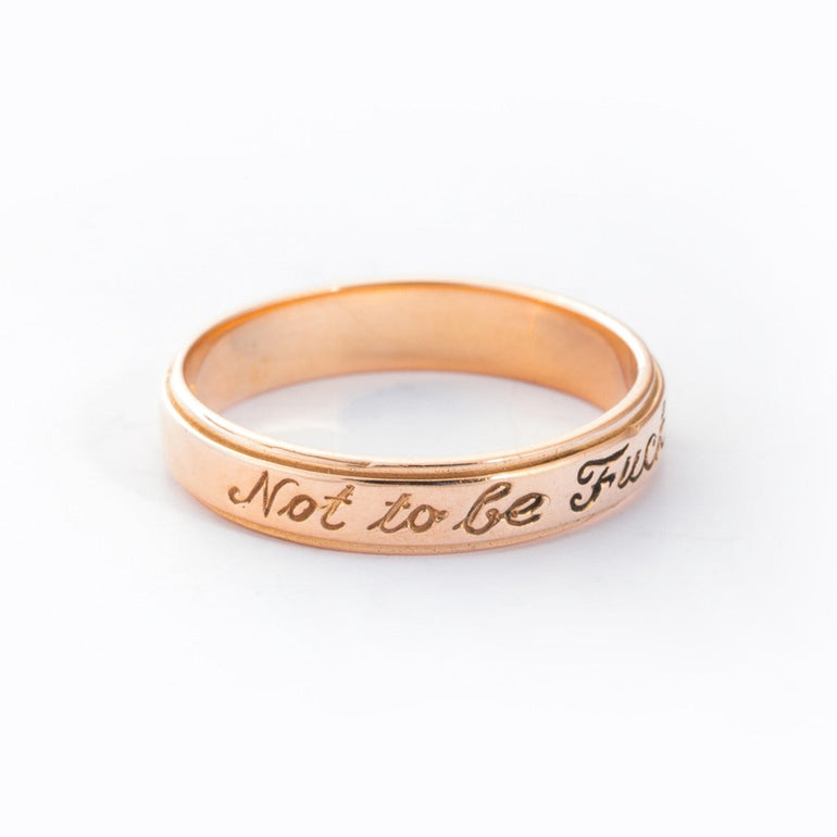 Rose Gold Not To Be... Ring
