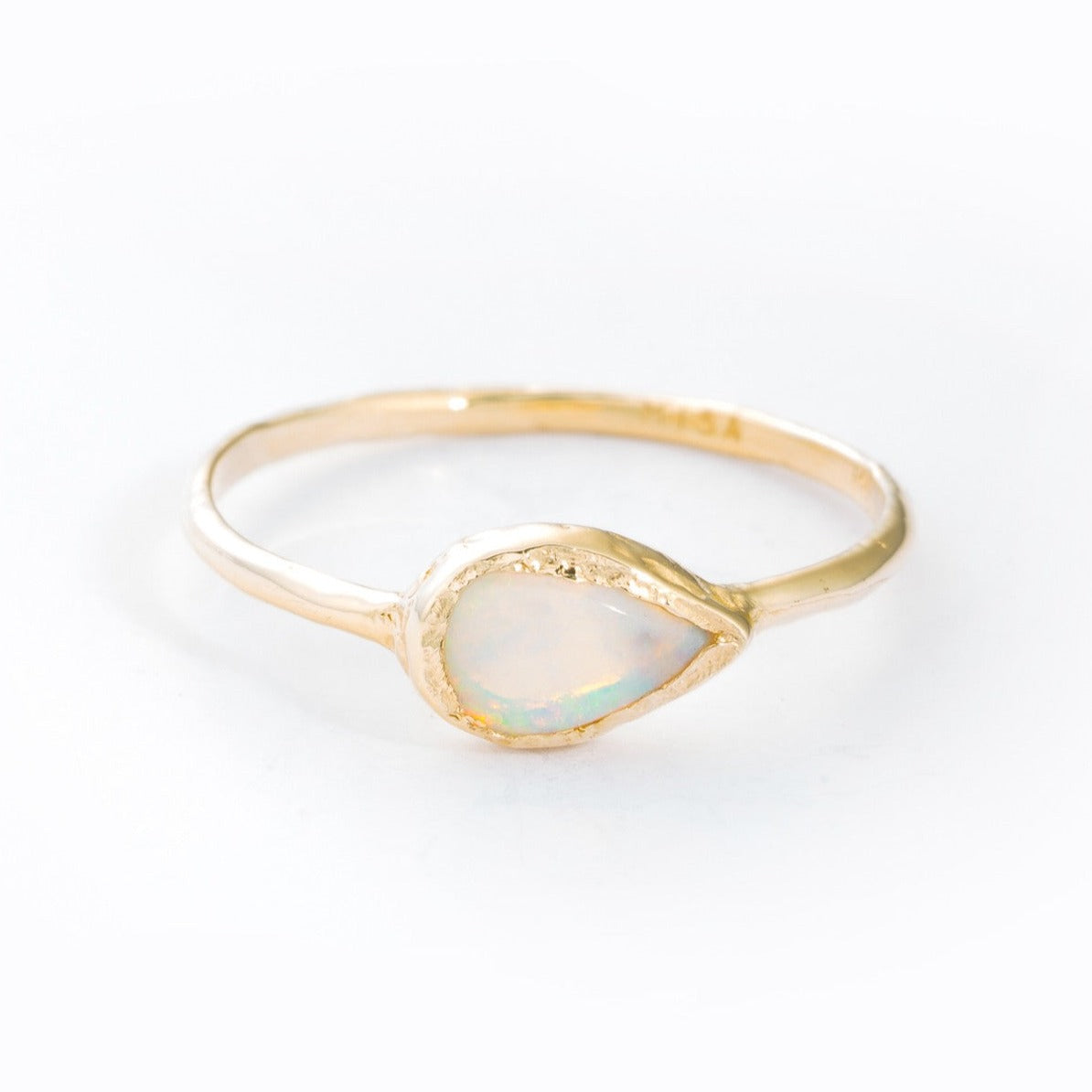 Opal Compass Ring: Front