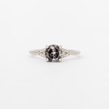 1.00ct Salt and Pepper Diamond Nova Ring